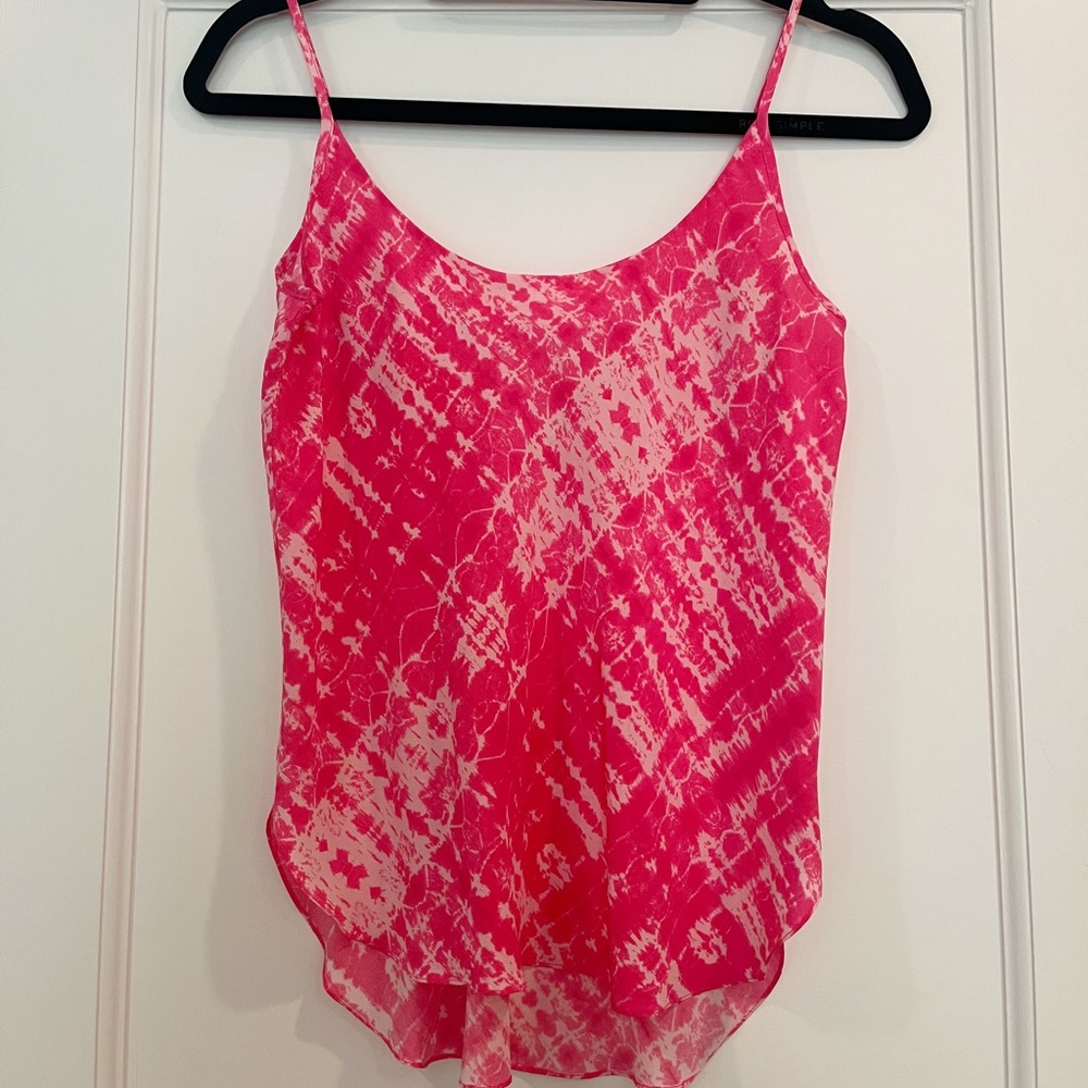 Amanda Uprichard Silk Cami Tank Top